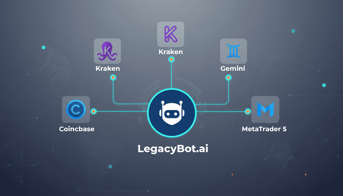 Multi-broker integration connecting to LegacyBot.ai platform